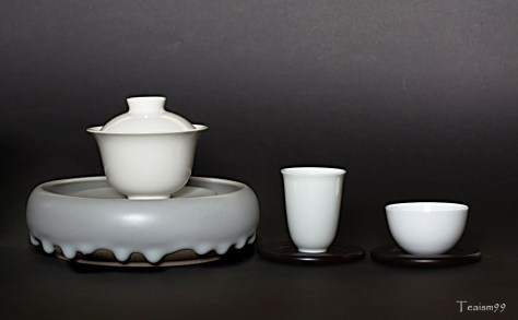 White tea brewing set